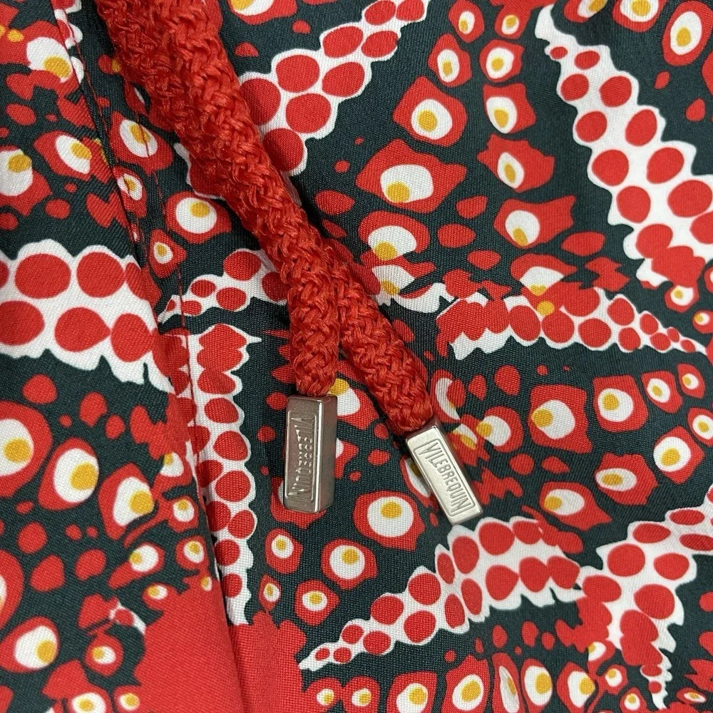 NWT Vilebrequin Oursinades Swim Trunks Men Sz M Boujee Multicolor Geometric
